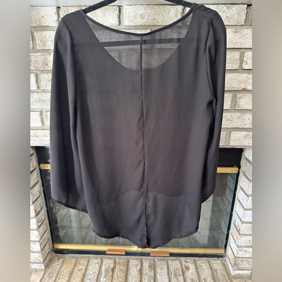 Sheer fringe blouse - Picture 7 of 8